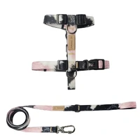 Peitoral H com Guia - Animale Rose