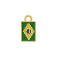 Pingente Bandeira do Brasil