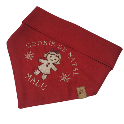 Foto Bandana Cookie de Natal