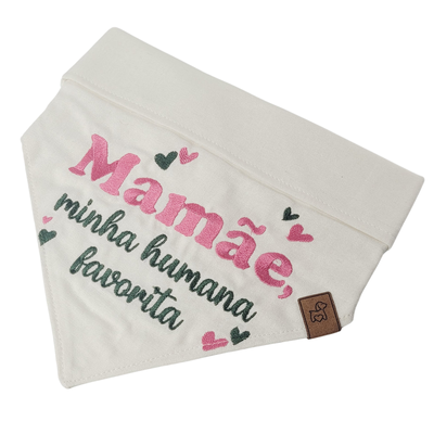 Foto Bandana Mamãe, Minha Humana Favorita