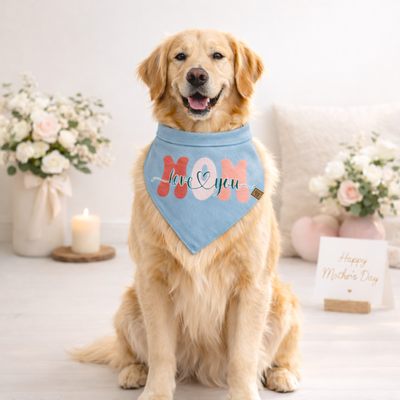 FotoBandana Mom Love You