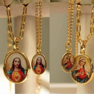 Foto Pingente Sagrado Coração de Jesus
