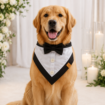 Foto Bandana Black Tie - Smoking para Casamento