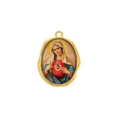 Foto Pingente Sagrado Coração de Maria