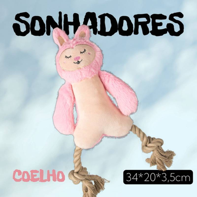 Foto Pelúcia Amigos Sonhadores Coelho