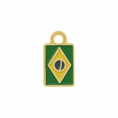 Foto Pingente Bandeira do Brasil