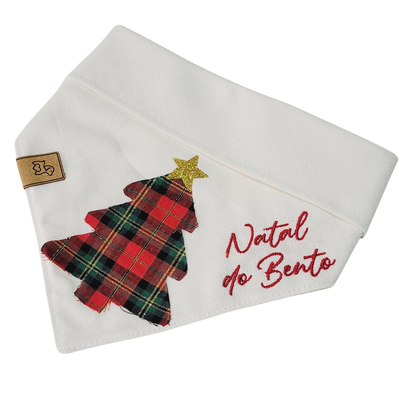 Foto Bandana Natal da [Nome do Pet] – Árvore Encantada