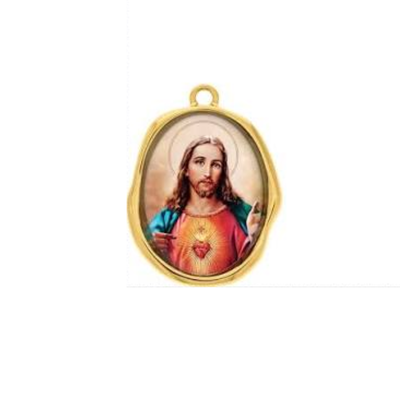 Foto Pingente Sagrado Coração de Jesus
