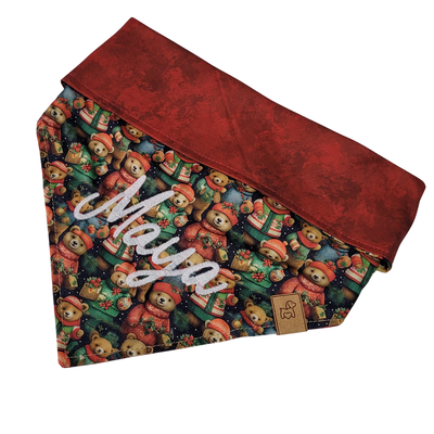 Foto Bandana Ursos de Natal