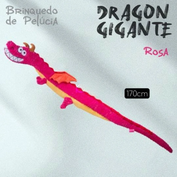 Q Monster Dragão Extra Gigante
