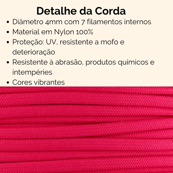 Colar ID Premium Rosa Chiclete