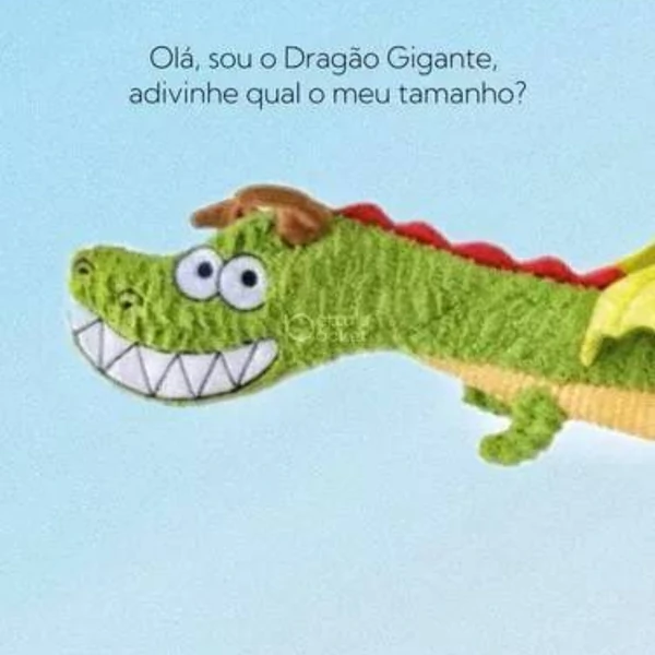 Q Monster Dragão Extra Gigante