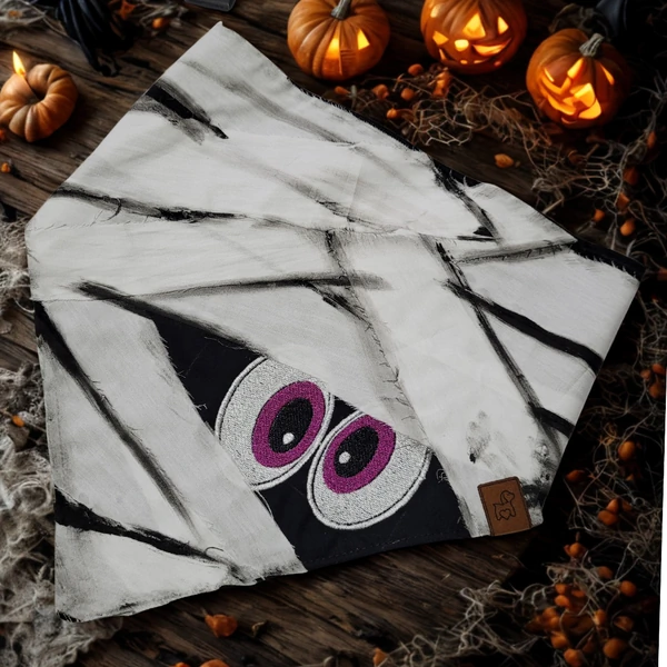 Bandana Halloween - A Múmia