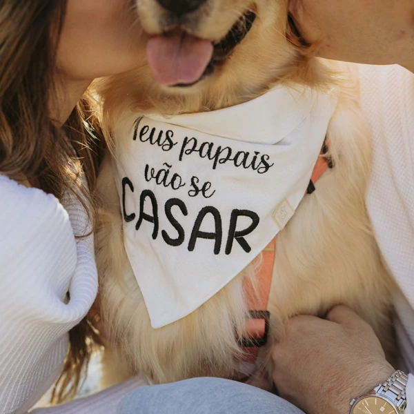 Bandana Meus papais vão se CASAR
