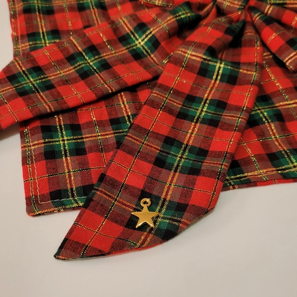 Bandana Laço Ceia de Natal