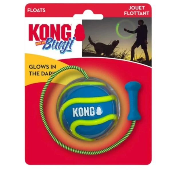 KONG Bunji High Viz Ball - Médio