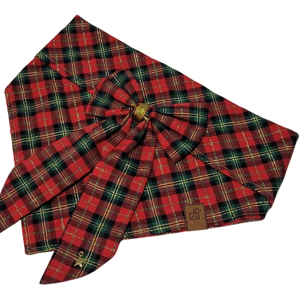 Bandana Laço Ceia de Natal