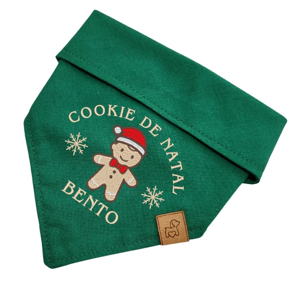 Bandana Cookie de Natal