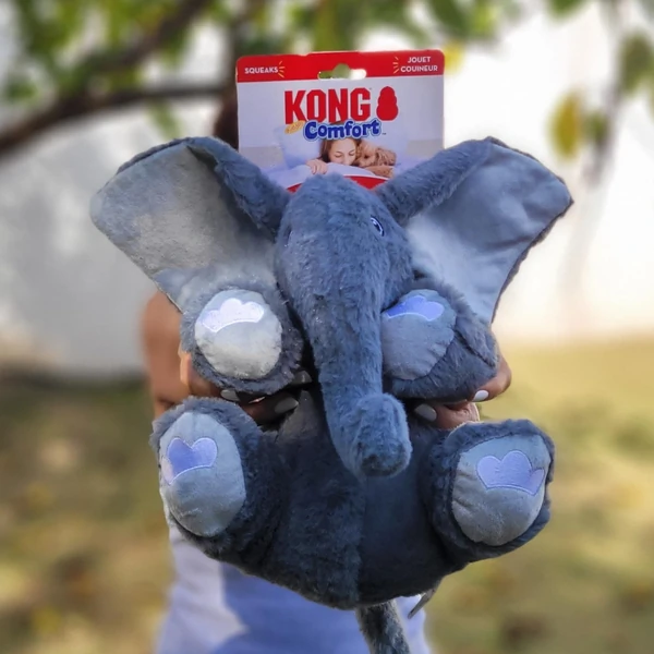 KONG Comfort Kiddos Jumbo Elephant Extra Grande
