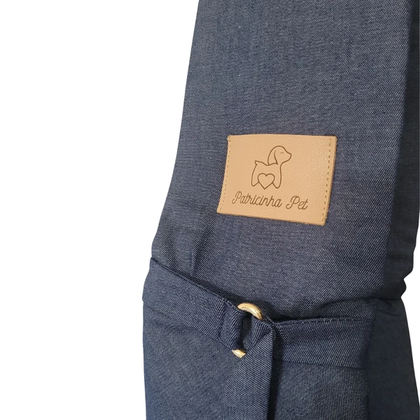 Sling Jeans com Bordado Borboletas