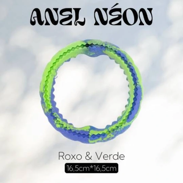 Anel Neon Roxo Qmonster