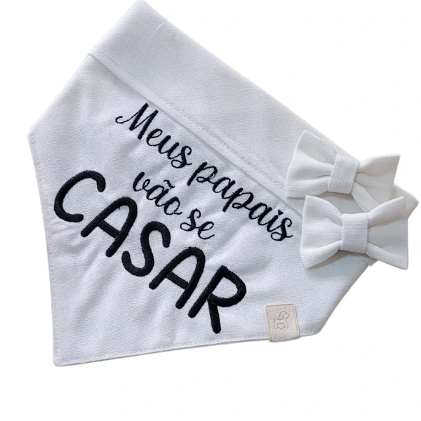 Bandana Meus papais vão se CASAR