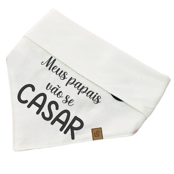 Bandana Meus papais vão se CASAR