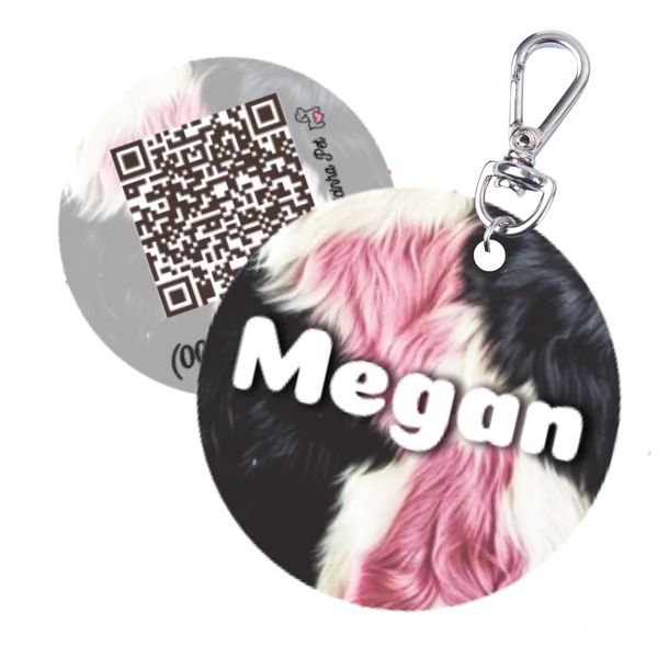 Tag de Identificação Personalizada - Animale Rose