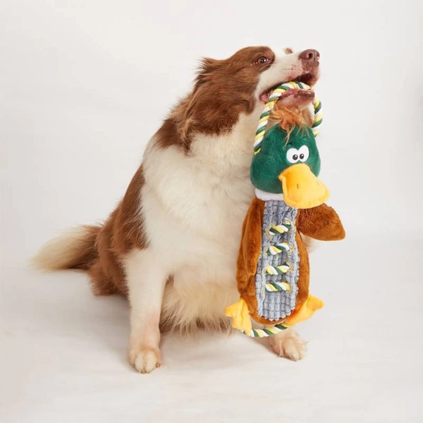 Pelúcia Cabo de Guerra Pato