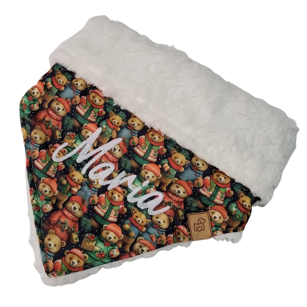 Bandana Ursos de Natal