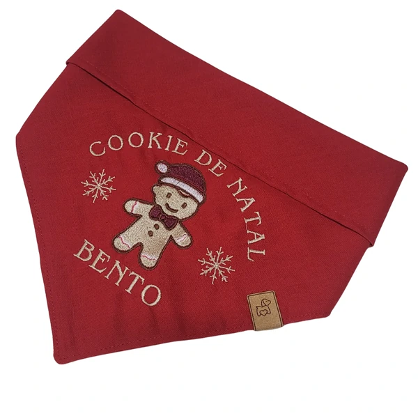 Bandana Cookie de Natal