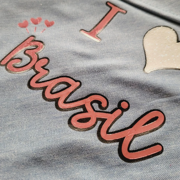 Bandana I ♥ Brasil