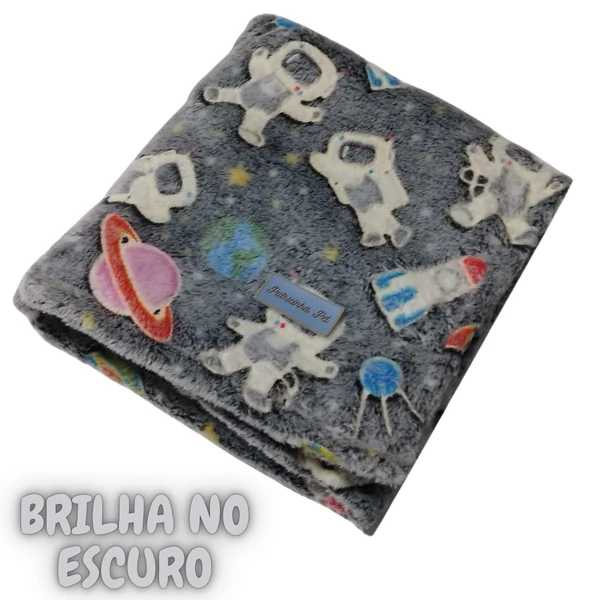 Manta Astronauta (Brilha no escuro)