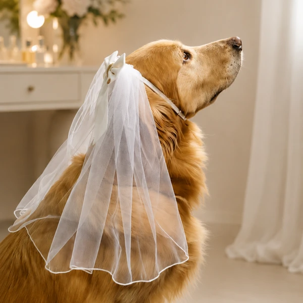 Véu Bridal Pet para Casamento - Véu de Noiva