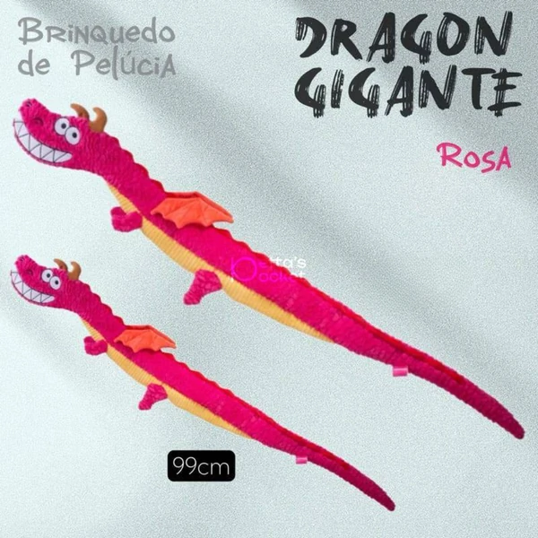 Q Monster Dragão Gigante com Papel Sonoro