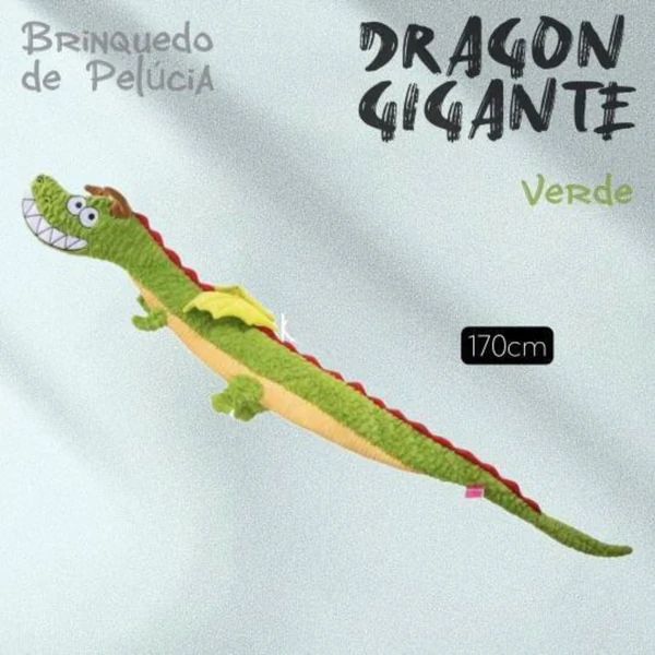 Q Monster Dragão Extra Gigante