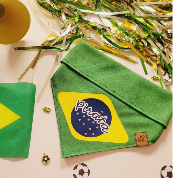 Bandana Orgulho Brasileiro 🇧🇷