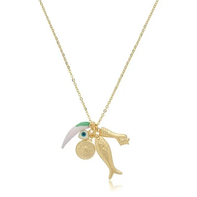 Foto Colar Patuá em Dourado