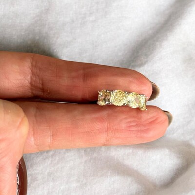 Foto Piercing Fake com Citrino 5MM em Prata 925