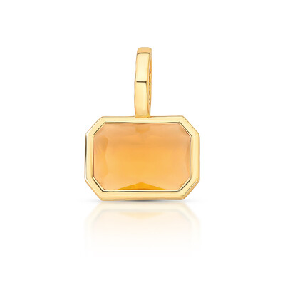 Foto Pingente Retangular em Dourado