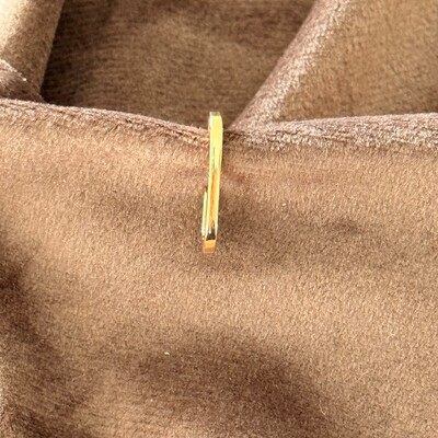 FotoPiercing Earhook Liso em Dourado