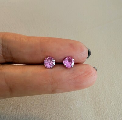 Foto Brinco Ponto de Luz 6MM em Prata 925