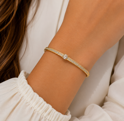 FotoBracelete Moissanite e Zircônias