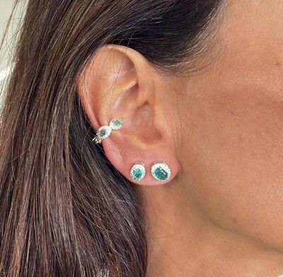FotoTrio Brincos e Piercing