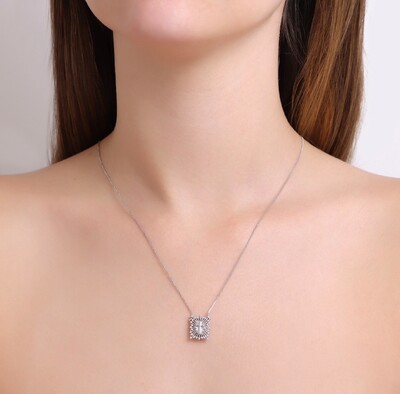 FotoEscapulário Espírito Sto e Cruz em Ródio