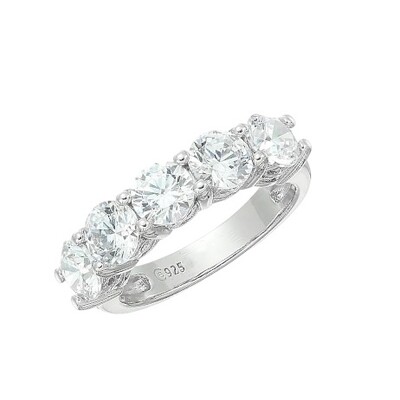 Foto 1/2 Aliança Moissanite 4,0MM 1.8CT em Prata 925