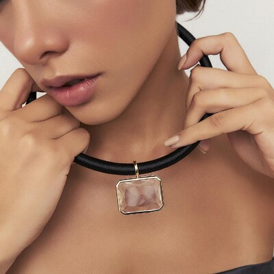 FotoColar Fio Grosso Preto