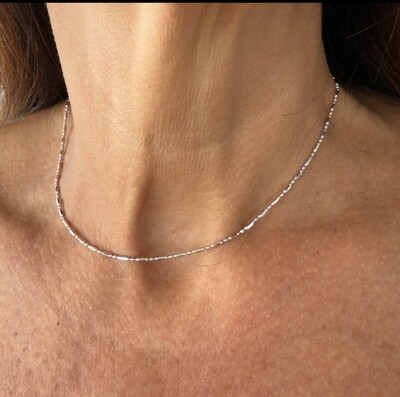 Foto Colar Salsicha em Ródio