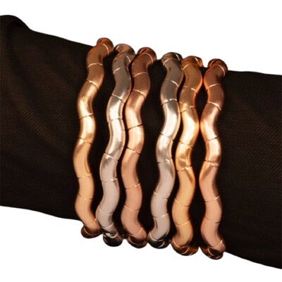 FotoBracelete Ondulado Acetinado