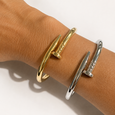 FotoBracelete Prego Grosso e Liso